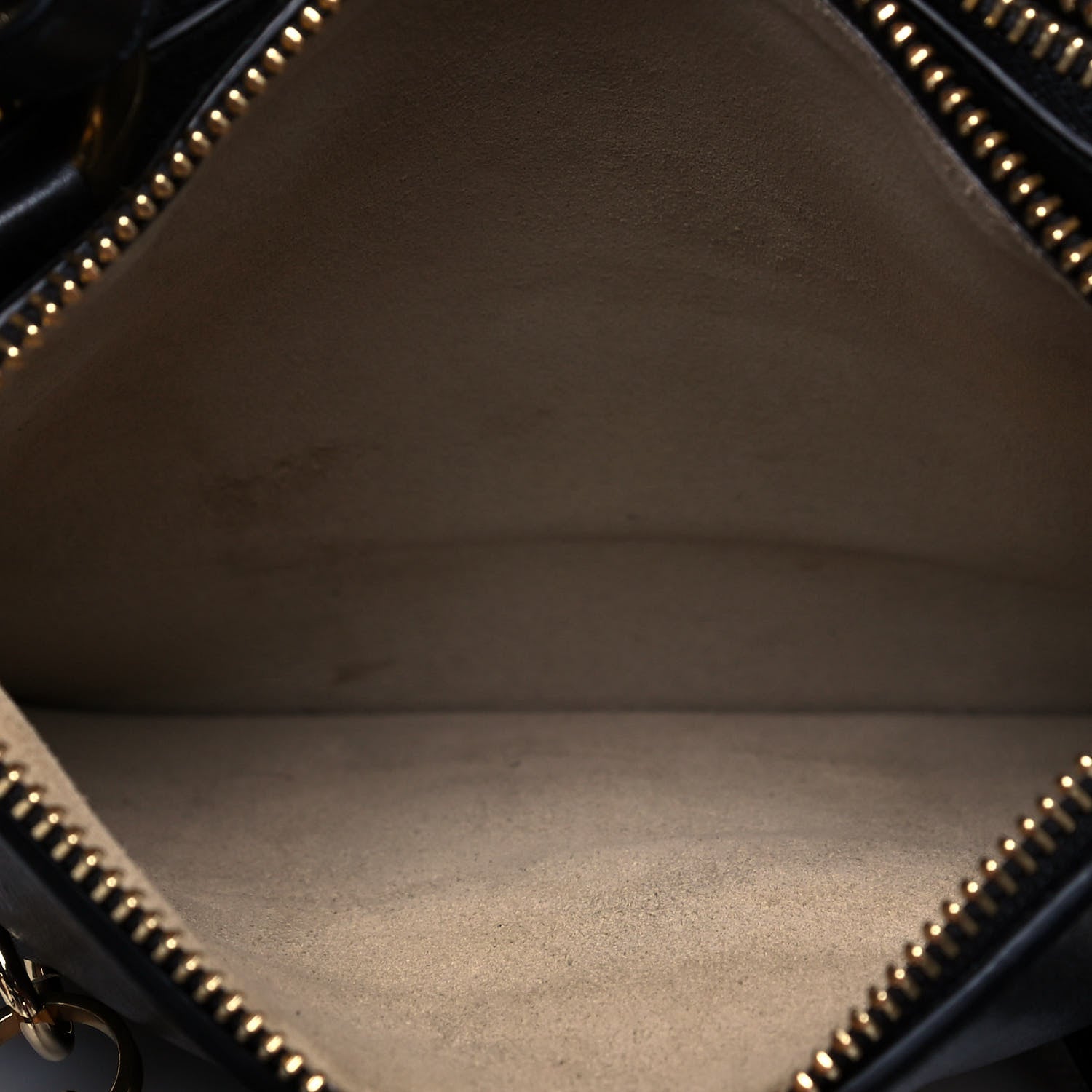 Chloe Calfskin Suede Small Jane Fringe Bag Black 5 of 20