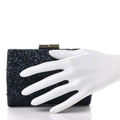 Jimmy Choo Glitter Fabric Mini Tube Blue 2 of 7