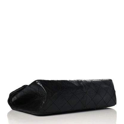 Chanel Aged Calfskin Quilted 2.55 Reissue 226 Flap Black 4 of 12