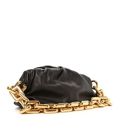 Bottega Veneta Calfskin The Pouch Chain Grape 3 of 10