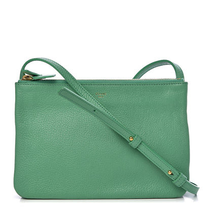 Celine Goatskin Small Trio Crossbody Bag Palm 1 of 12