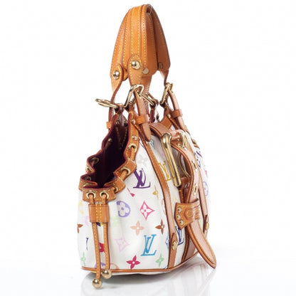 Louis Vuitton Monogram Multicolor Theda GM White 3 of 9