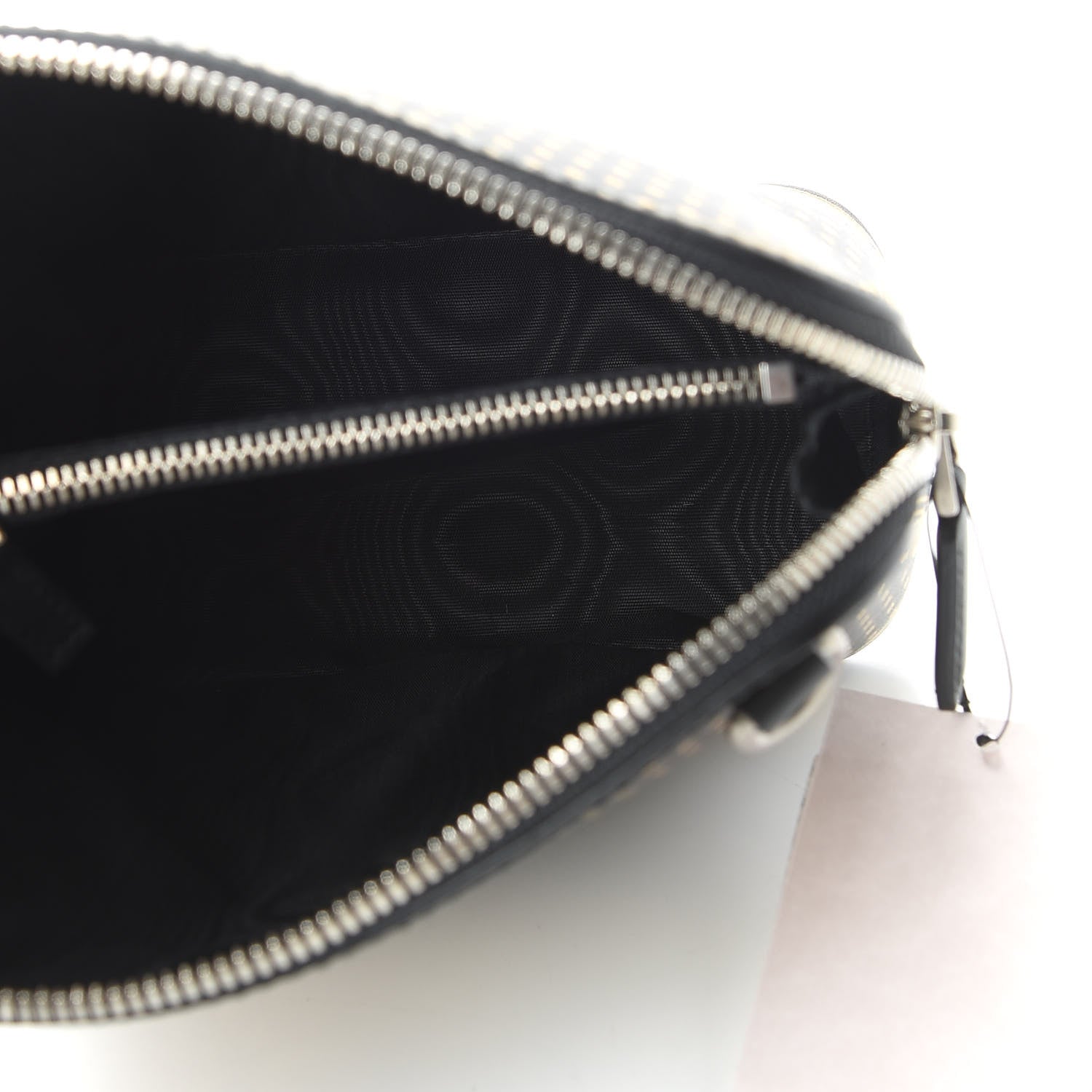 Gucci X SEGA Calfskin GUCCY Stars Mini Dome Shoulder Bag Black Gold 5 of 10