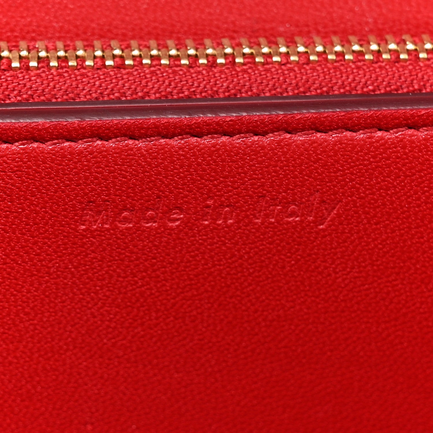 Celine Box Calfskin Medium Classic Box Flap Bag Red 7 of 14