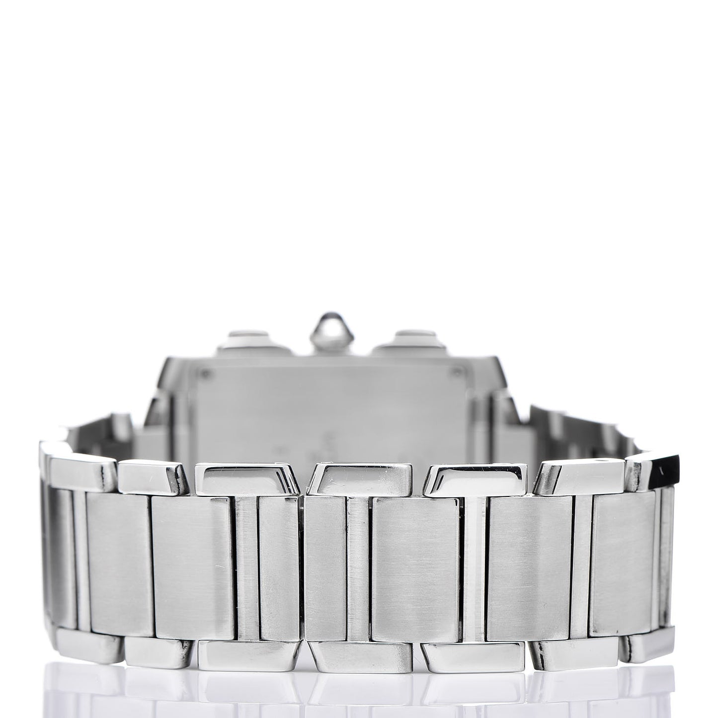 Stainless Steel 28mm Tank Francaise Chrono Reflex Quartz Watch