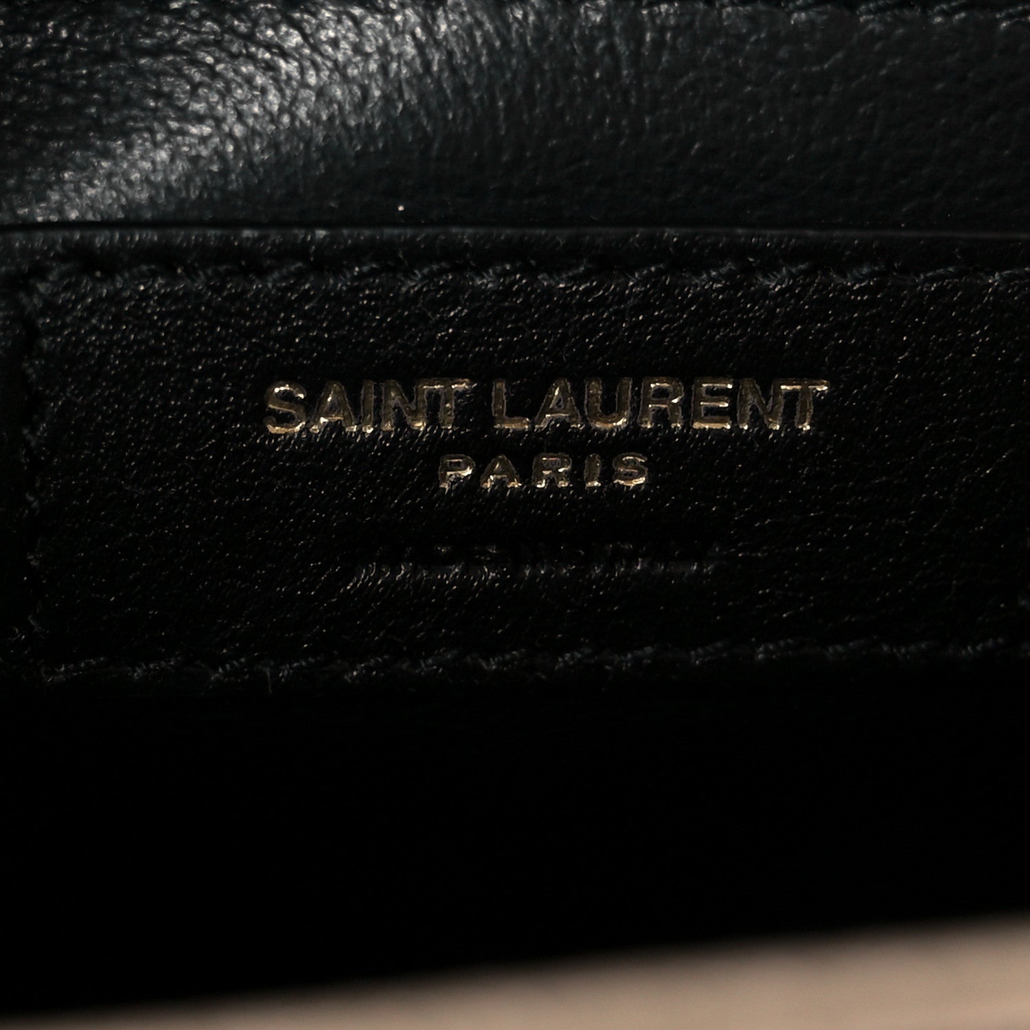 Saint Laurent Grain De Poudre Small Monogram Kate Satchel Dark Beige 7 of 11