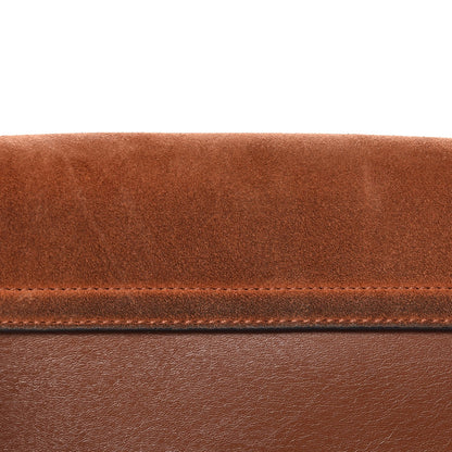 Chloe Suede Calfskin Small Faye Shoulder Bag Tobacco 7 of 8