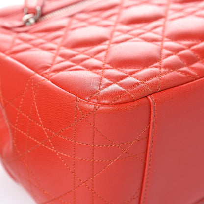 Christian Dior Lambskin Cannage Large Miss Dior Flap Vermillion 13 of 20