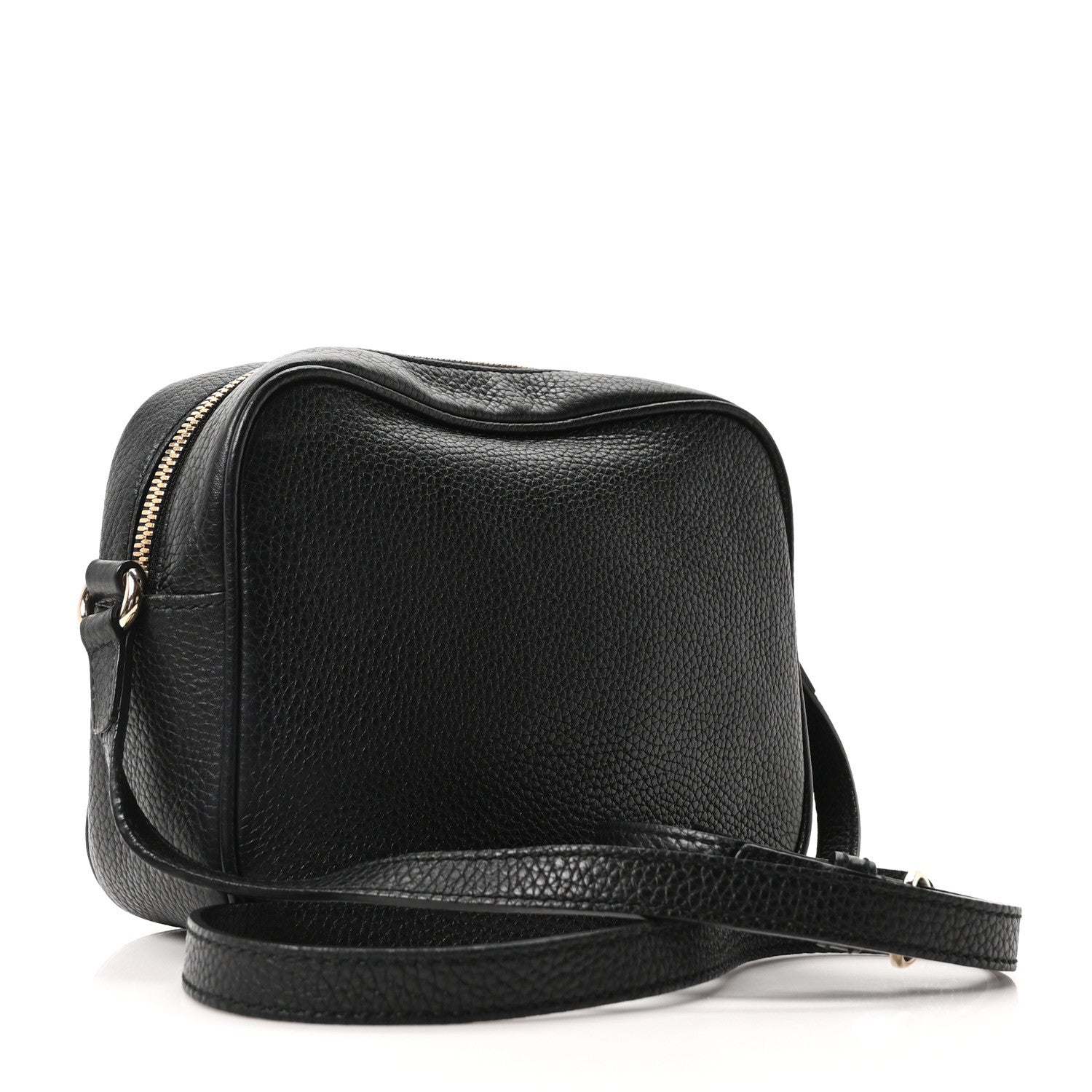 Gucci Pebbled Calfskin Small Soho Disco Bag Black 3 of 10