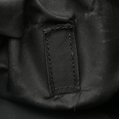 Prada Tessuto Nylon Saffiano Duffel Black 10 of 11