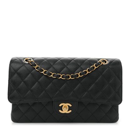 Chanel Caviar Quilted Medium Double Flap Black 1 of 10
