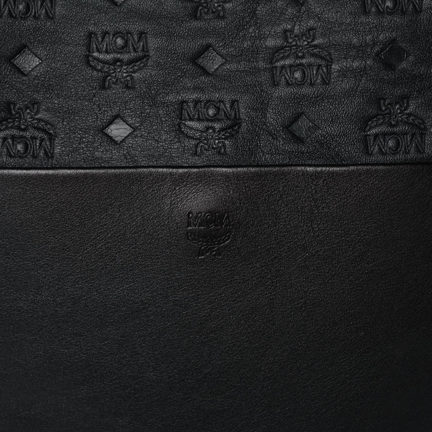 MCM Calfskin Ottomar Large Klara Hobo Black 8 of 14