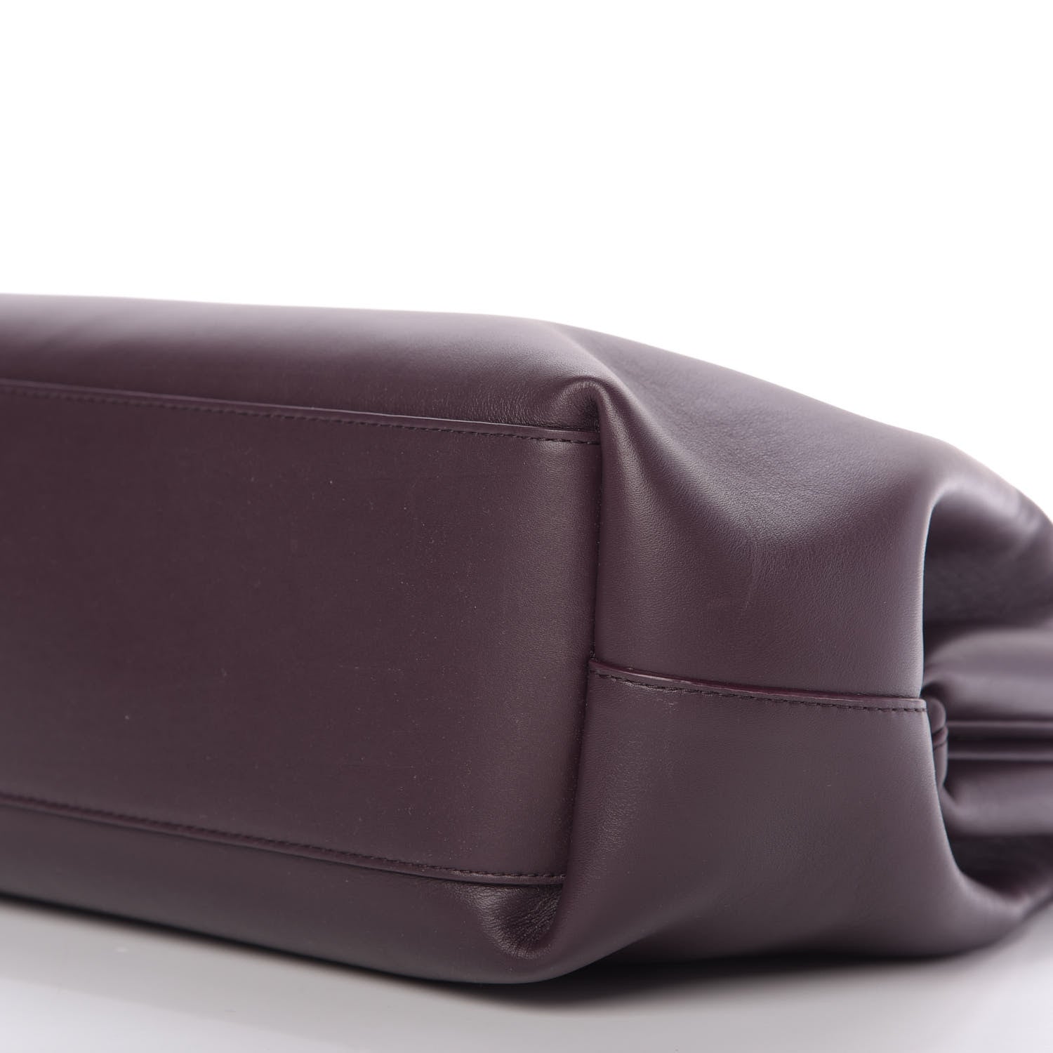 Bottega Veneta Calfskin Medium The Point Triangle Bag Grape 7 of 8