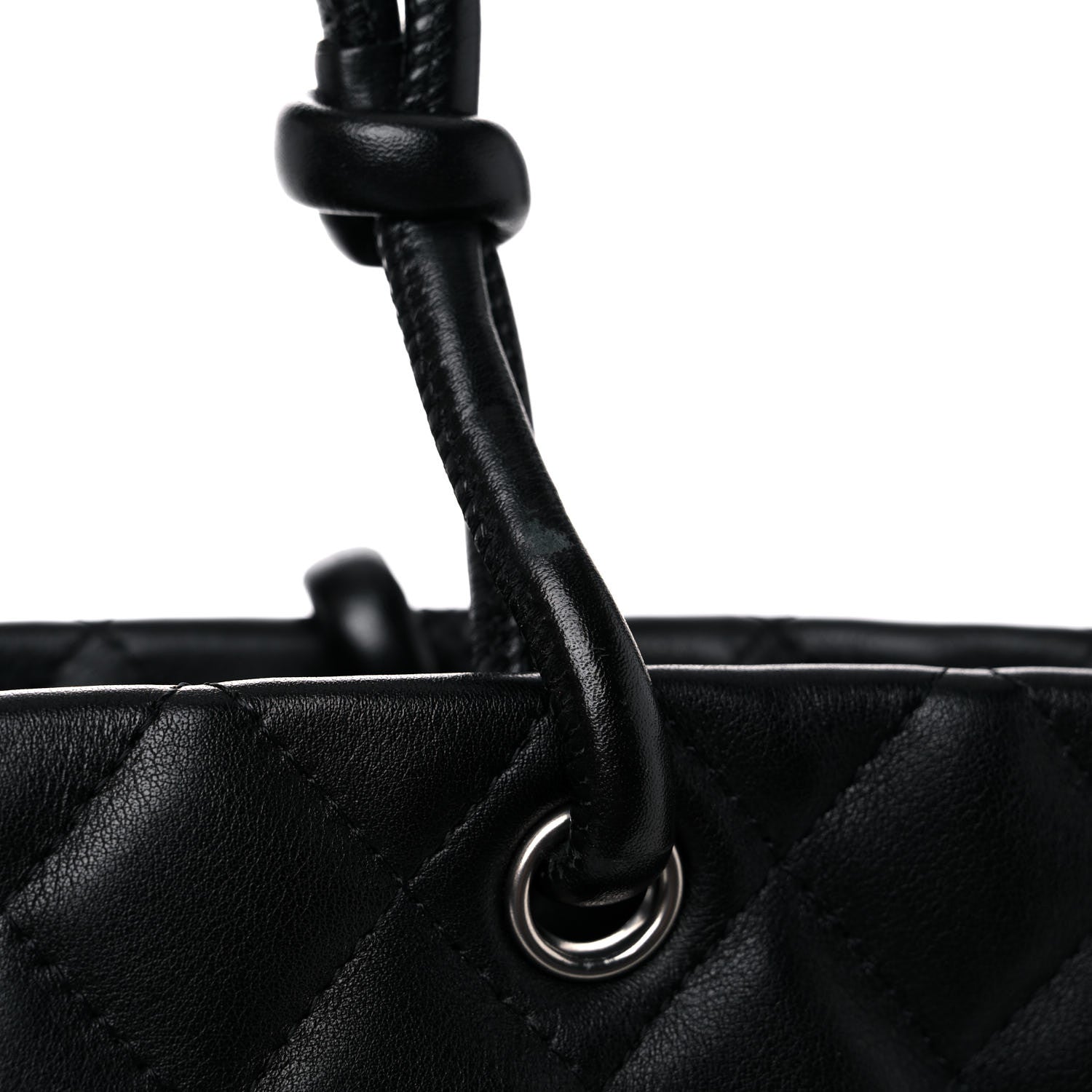 Chanel Calfskin Quilted Medium Cambon Tote Black 20 of 20