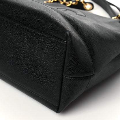 Chanel Caviar CC Shoulder Bag Black 9 of 9