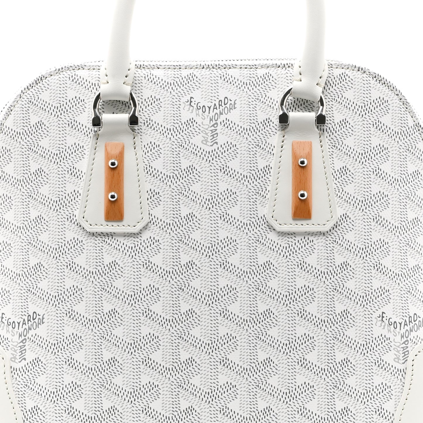 Goyardine Mini Vendome White