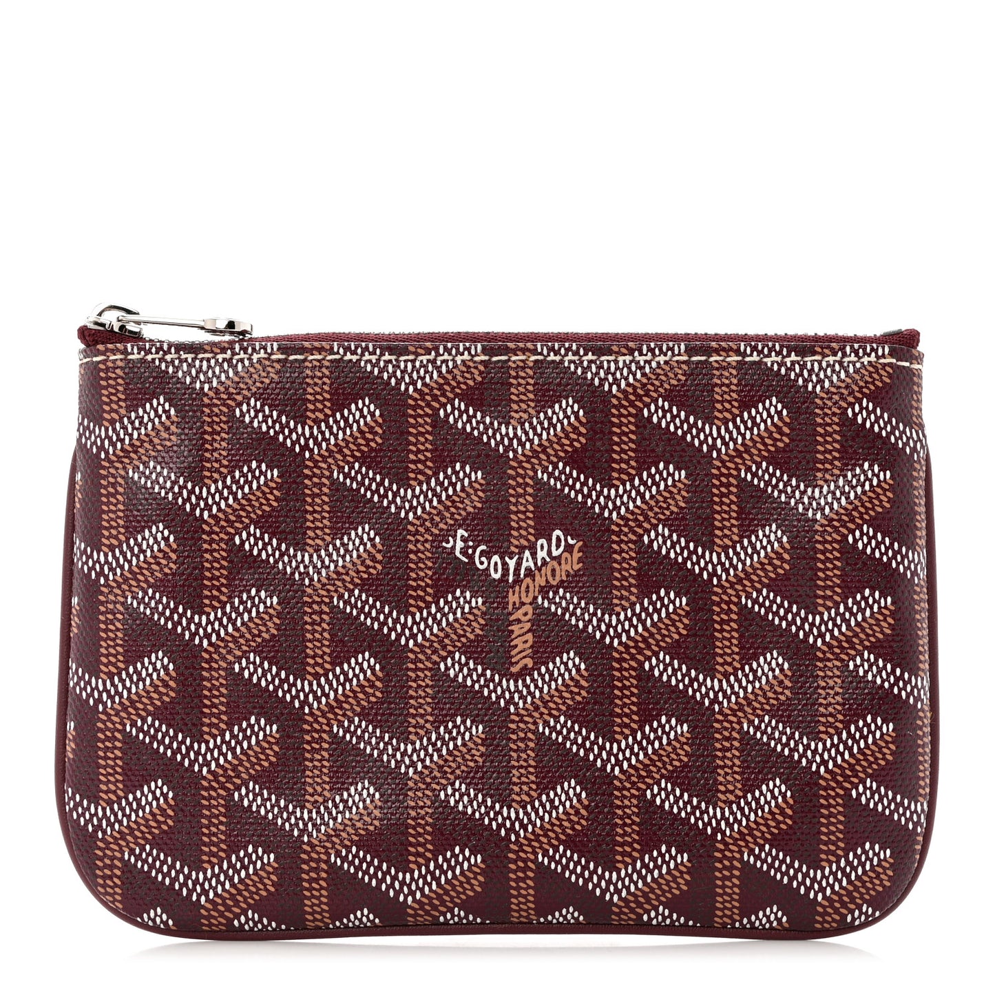 Goyardine Mini Senat Pochette Burgundy