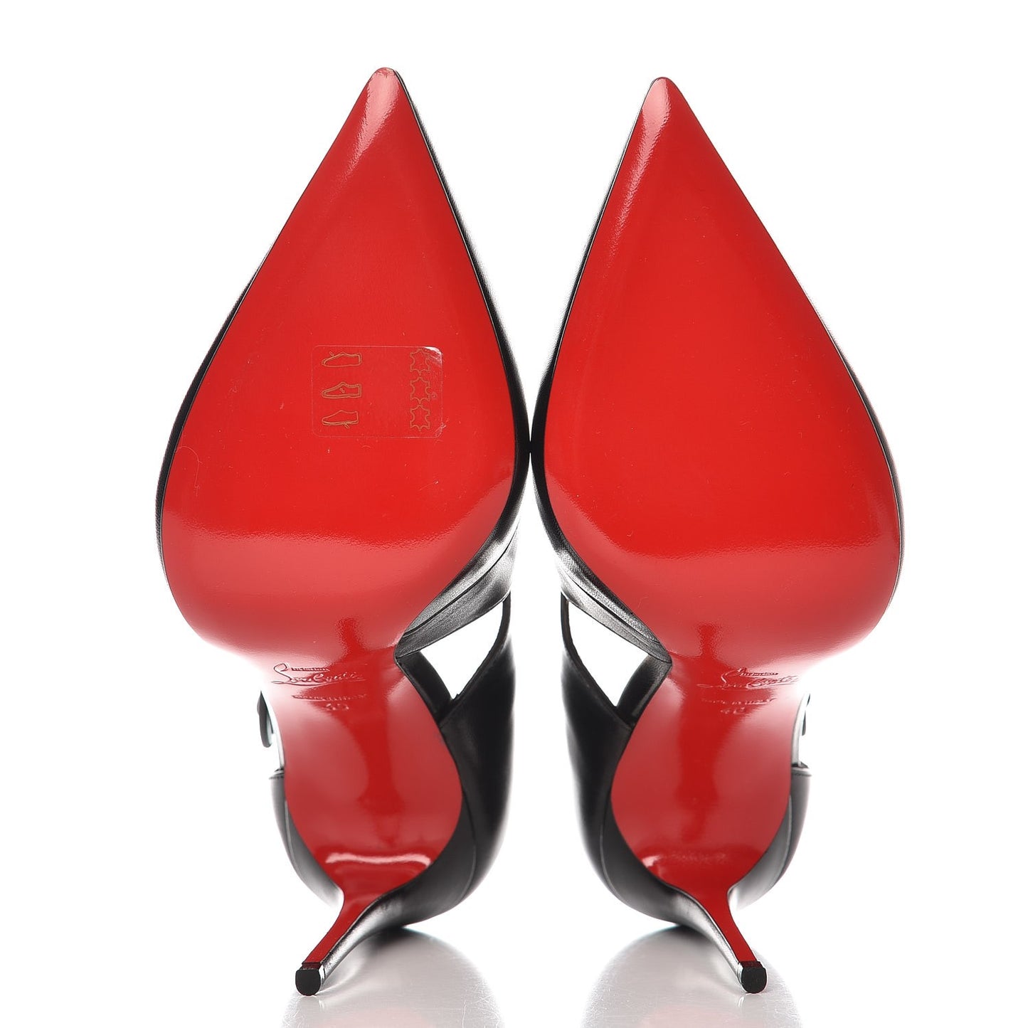 Shiny Nappa Sharpeta 100 Pumps 40 Black