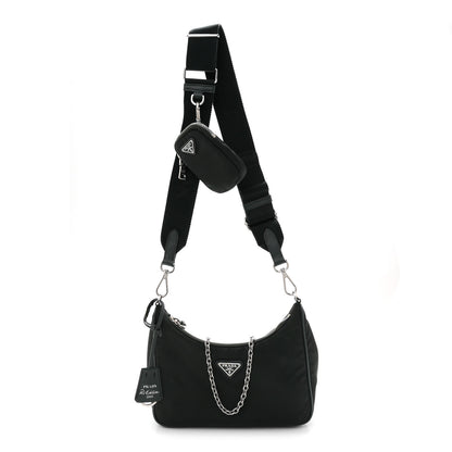 Prada Nylon Re-Edition 2005 Shoulder Bag Smeraldo 1 of 11
