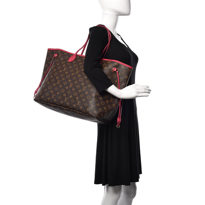 Louis Vuitton Monogram Articles de Voyage Ikat Neverfull GM Rose Indien 2 of 11