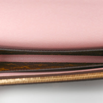 Louis Vuitton Monogram Emilie Wallet Rose Ballerine 5 of 7