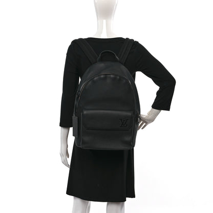 Louis Vuitton Aerogram Takeoff Backpack Black 2 of 8