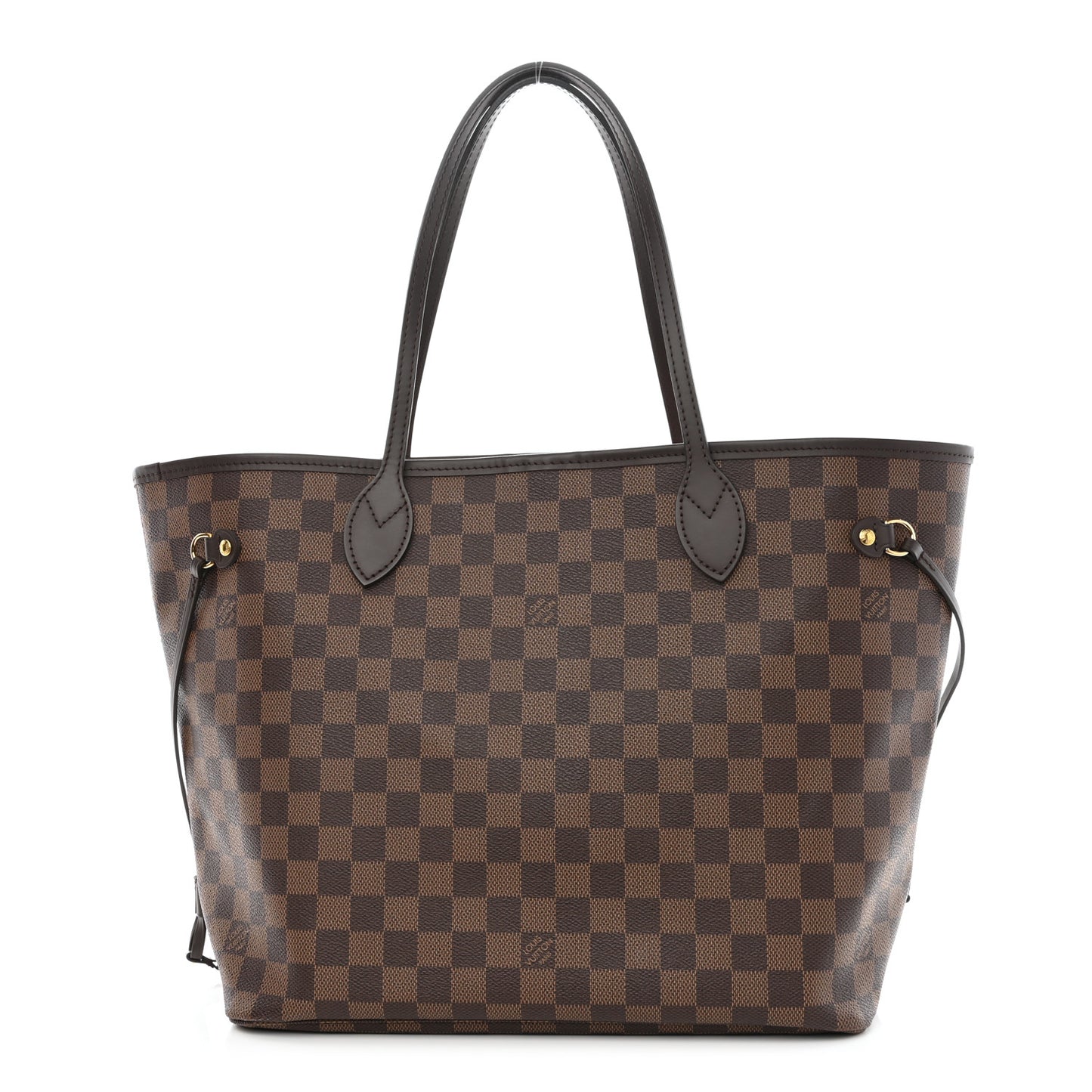Damier Ebene Neo Neverfull MM Rose Ballerine
