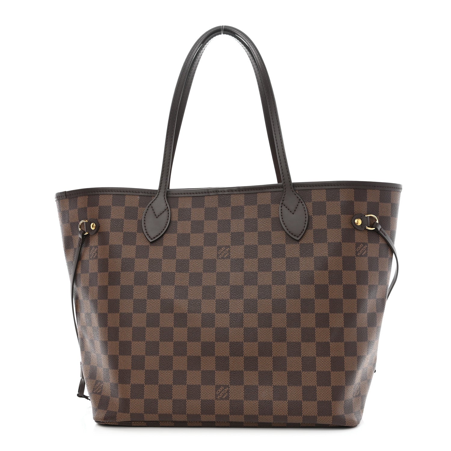 Louis Vuitton Damier Ebene Neo Neverfull MM Rose Ballerine 3 of 11