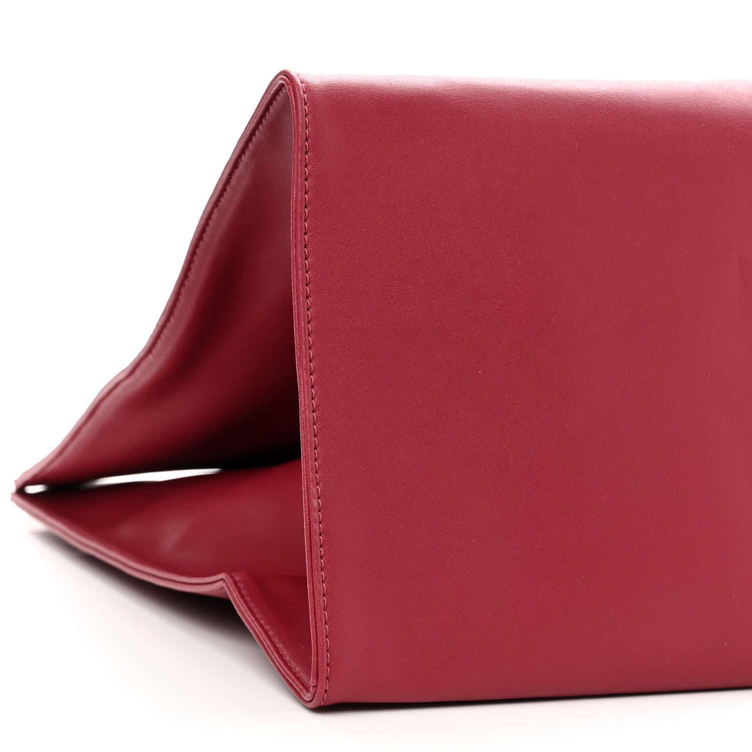 Telfar Vegan Leather Large Shopping Bag Oxblood 9 of 10