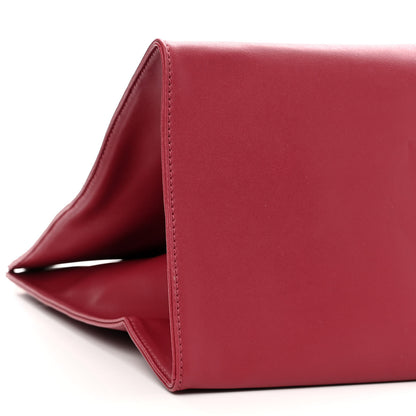 Telfar Vegan Leather Large Shopping Bag Oxblood 9 of 10