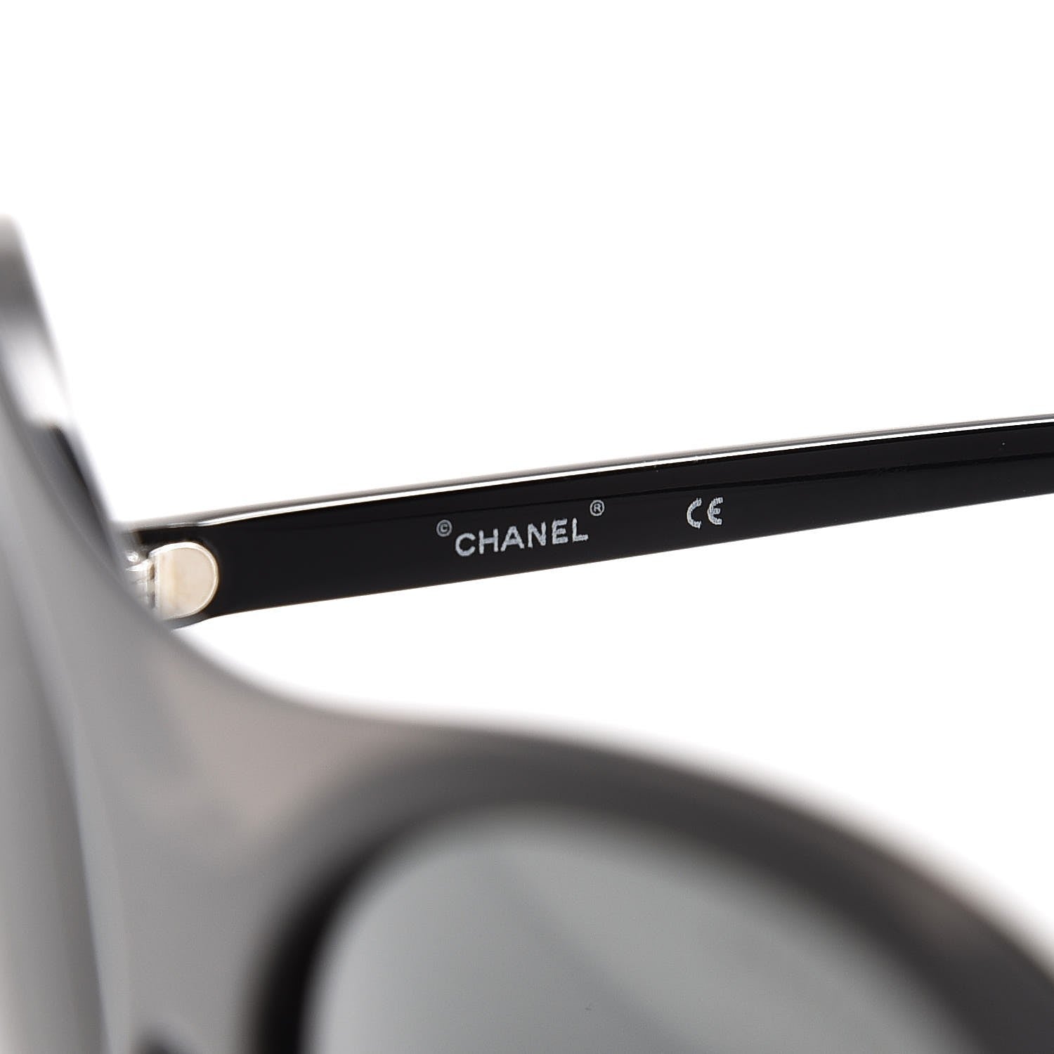 Chanel Butterfly Sunglasses S1617 Black 5 of 8