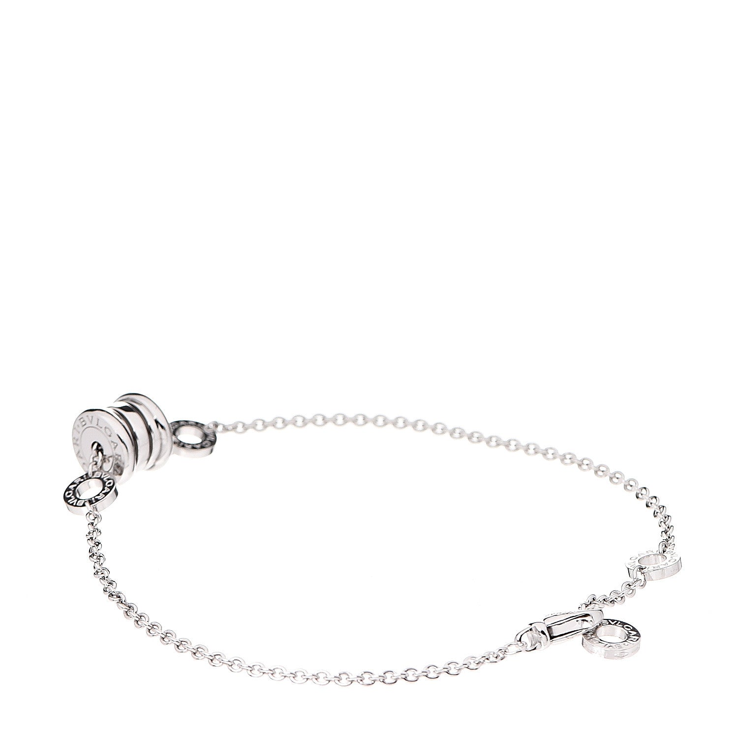 Bulgari 18K White Gold B.Zero1 Bracelet 2 of 4