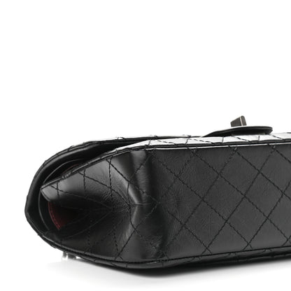 Chanel Aged Calfskin Quilted 2.55 Reissue 225 Flap Black 9 of 10