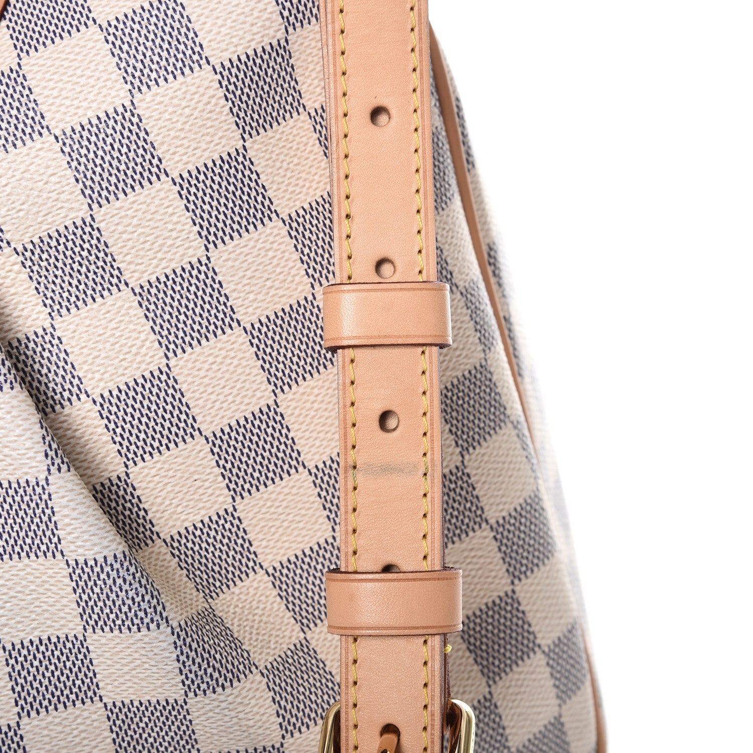 Louis Vuitton Damier Azur Siracusa MM 10 of 14
