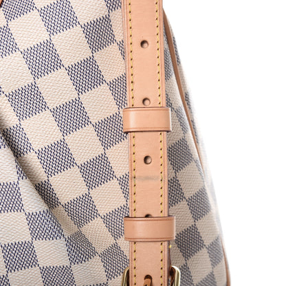 Louis Vuitton Damier Azur Siracusa MM 10 of 14