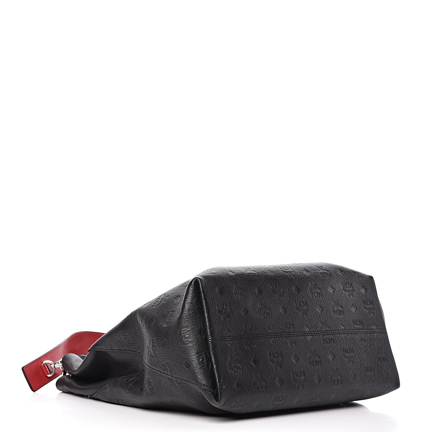 MCM Calfskin Ottomar Large Klara Hobo Black 4 of 9