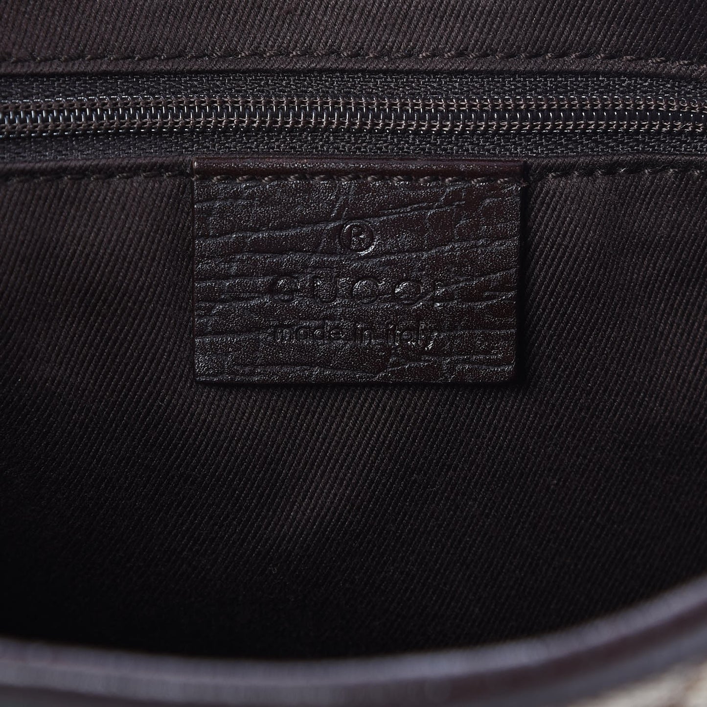 Monogram Web Small Jackie O Hobo Dark Brown