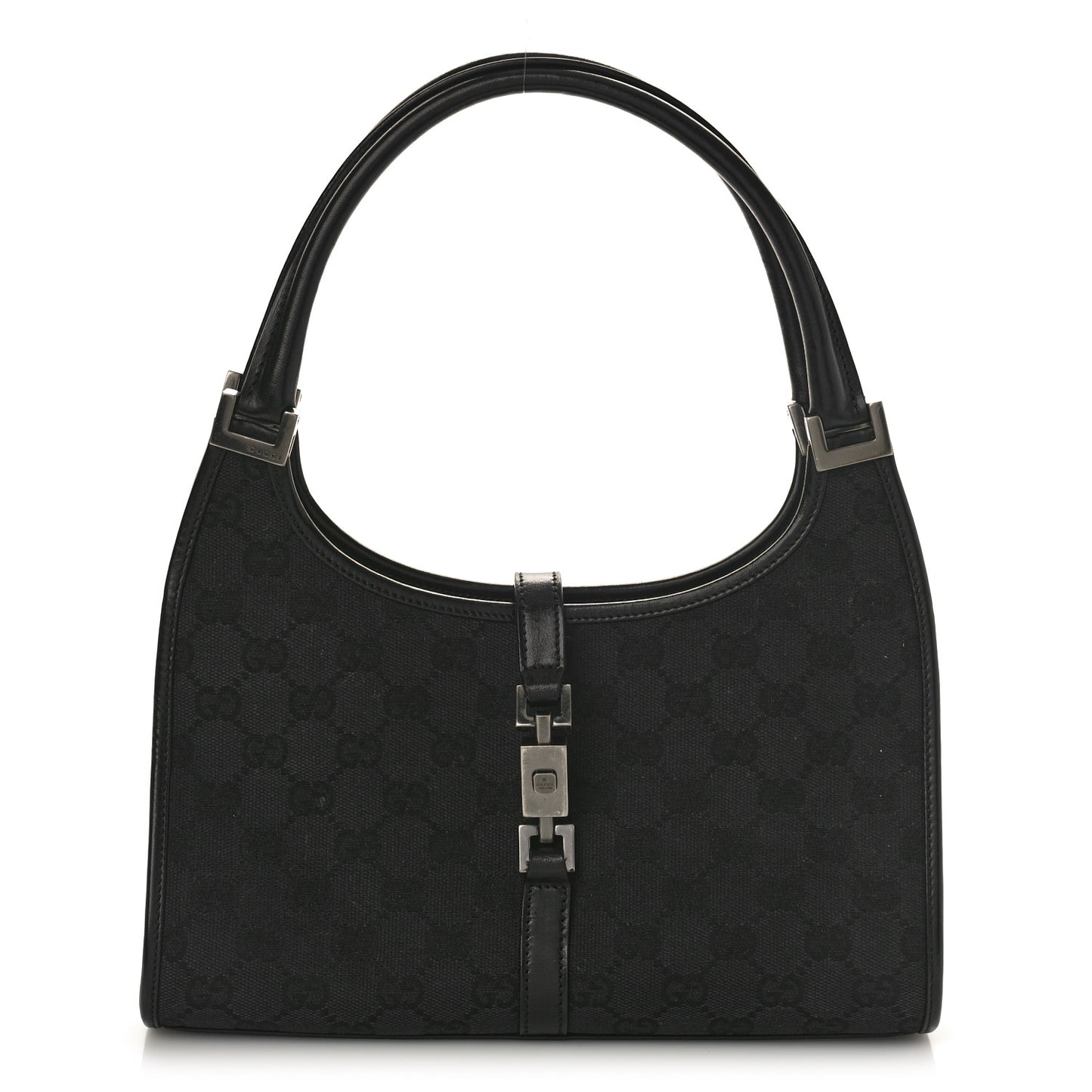 Monogram Small Bardot Black