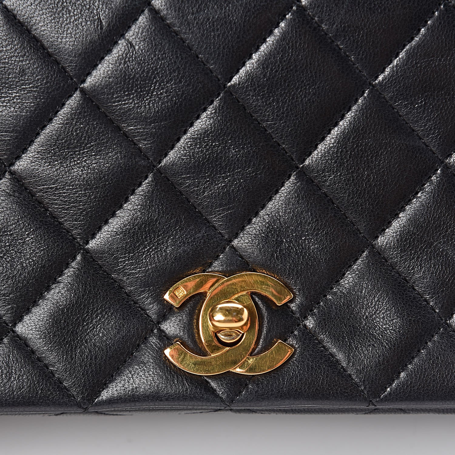 Chanel Lambskin Quilted Small Single Flap Black 11 of 11