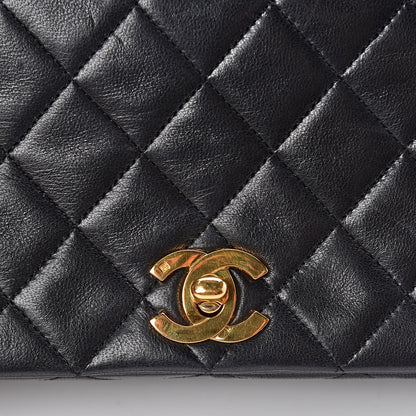 Chanel Lambskin Quilted Small Single Flap Black 11 of 11