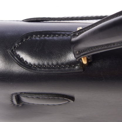 Hermes Box Kelly Sellier 28 Black 11 of 33