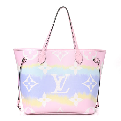 Louis Vuitton Monogram Escale Neverfull MM Pastel 1 of 10