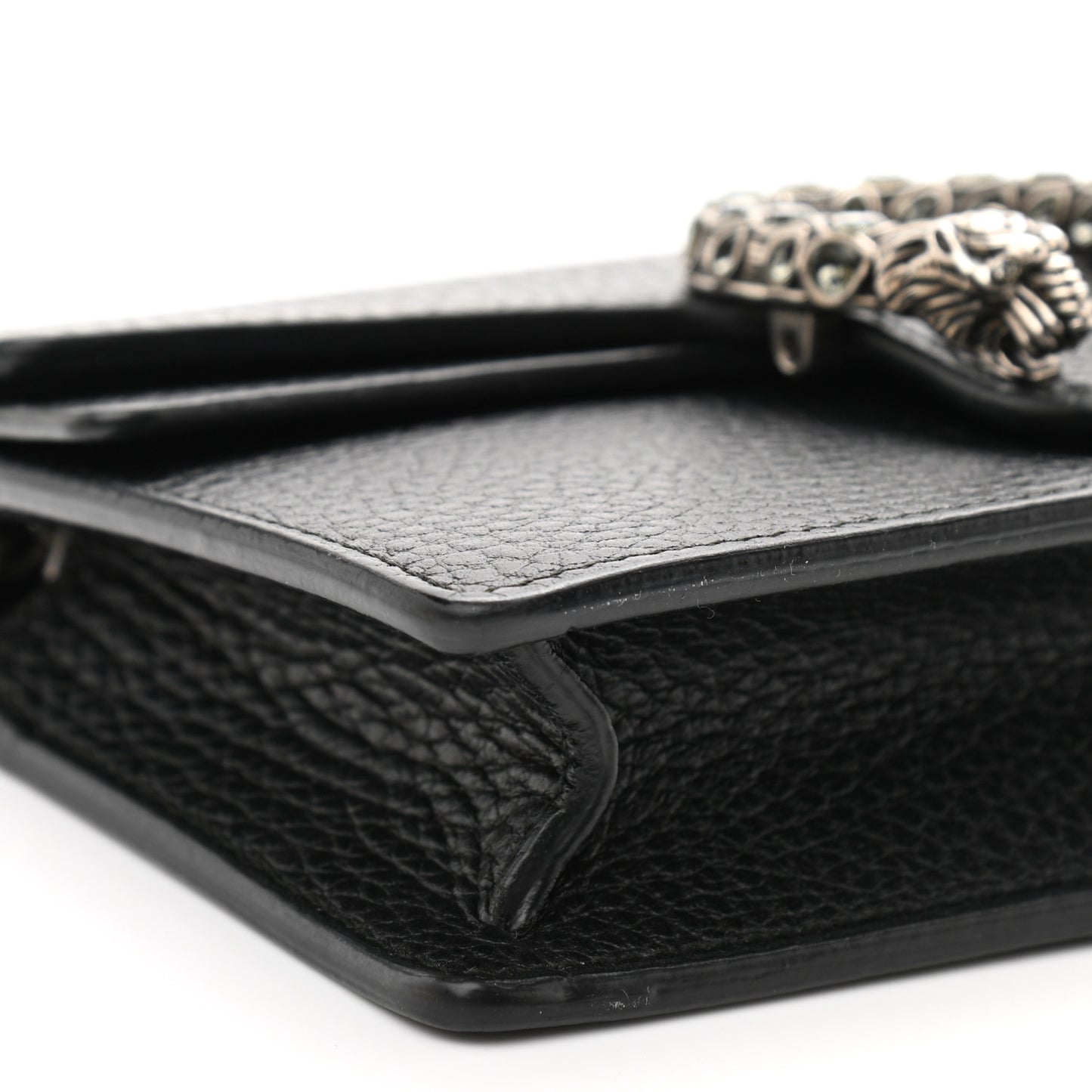 Calfskin Super Mini Dionysus Shoulder Bag Black