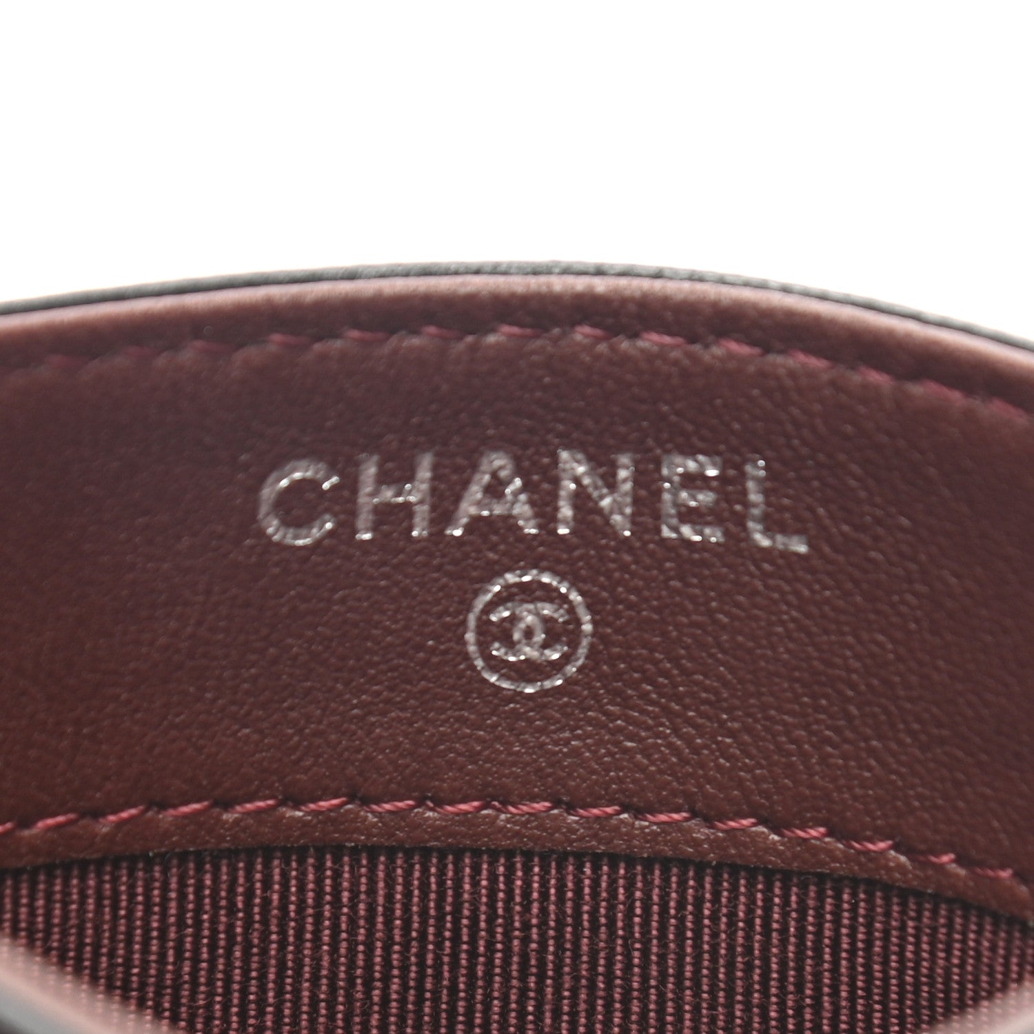 Chanel Lambskin Quilted Card Holder Black 5 of 8