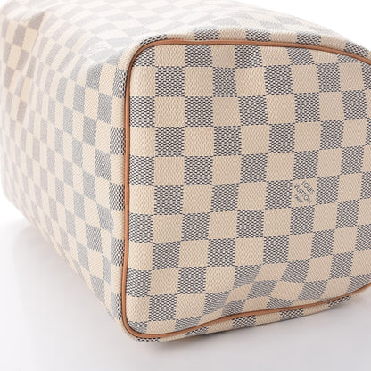 Louis Vuitton Damier Azur Speedy 30 10 of 10
