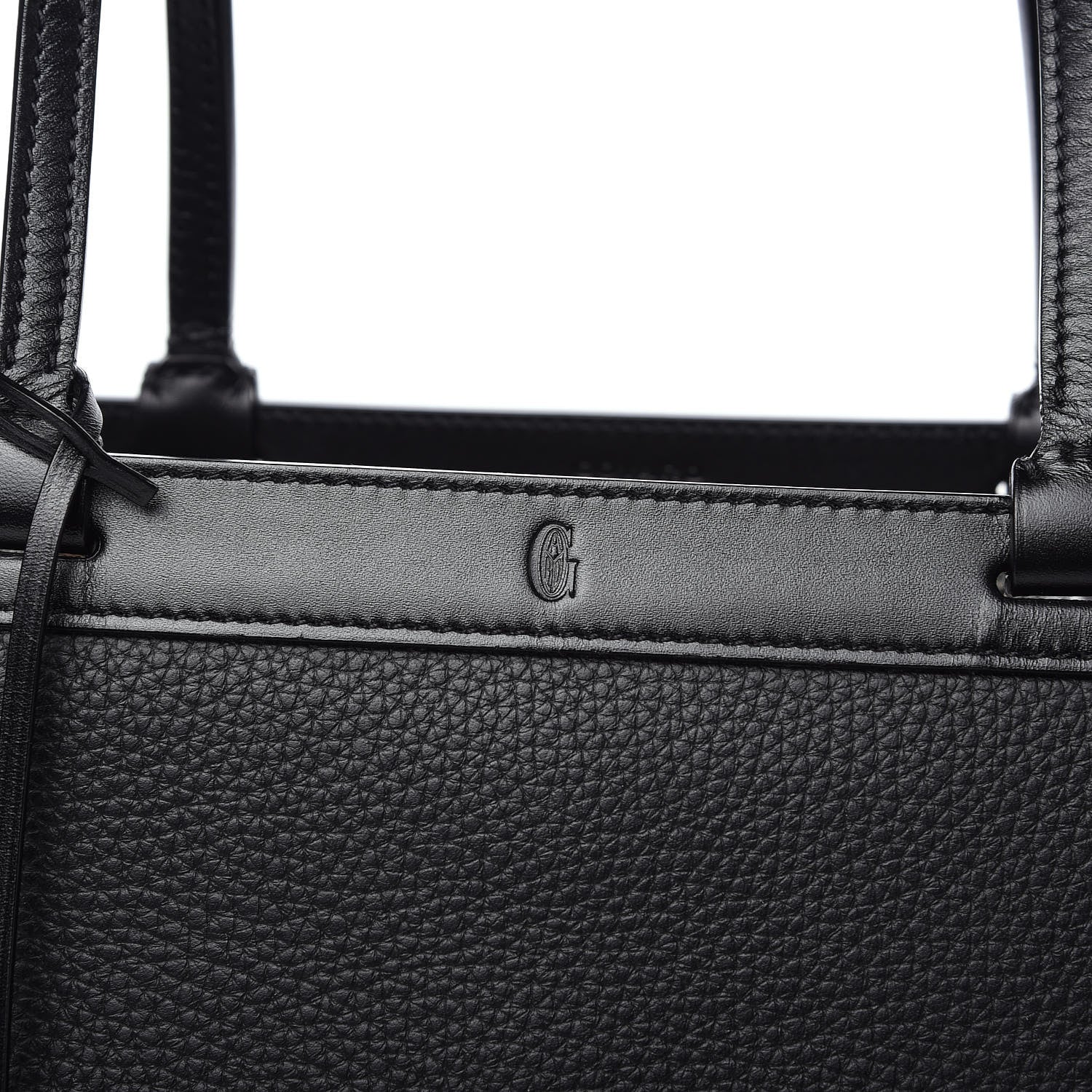 Goyard Calfskin Bellechasse PM Tote Black 9 of 10