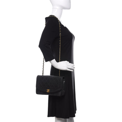 Chanel Lambskin Quilted Medium Single Flap Black 2 of 10