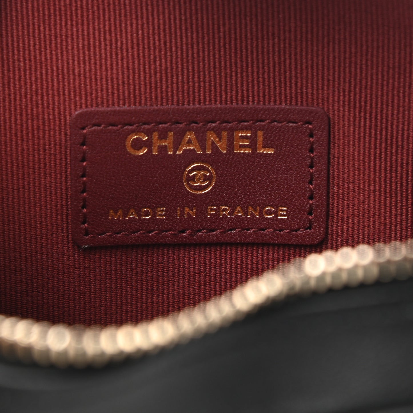 Lambskin Quilted CC In Love Heart Clutch With Chain Black