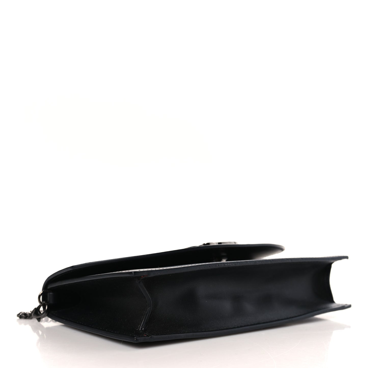 Calfskin Loubi54 Crossbody Clutch Black