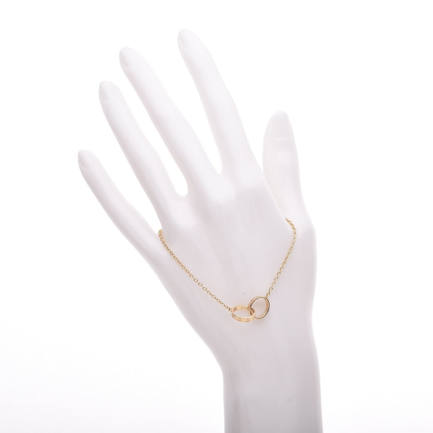 18K Yellow Gold Interlocking LOVE Bracelet